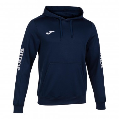 men's hoodie blue and black 102103 Championship - Joma