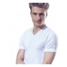 Confezione 3 T-shirt uomo scollo a v colori bianco e nero TV550 - Sergio Tacchini