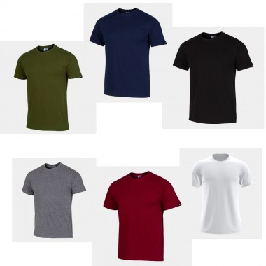 Men's t-shirt color burgundy gray black white blue grey 101739 T-shirt - Joma