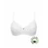 French bra cup b without stranded organic cotton color black and white with star 1440B - Yes you are