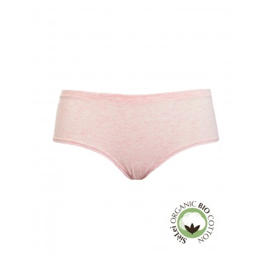 Panty de mujeres brasileñas en algodón orgánico color algodón orgánico negro rosa y blanco 1441 - Sí que eres