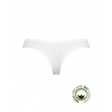 Panty de mujeres brasileñas en algodón orgánico color algodón orgánico gris blanco y negro 1447 - Sí que eres