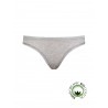 Brazilian women's panty in organic cotton organic cotton colors white grey and black 1447 - Yes you are