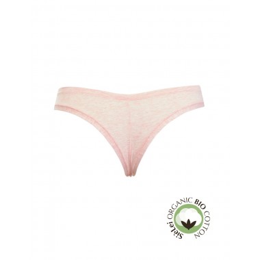 Panty de mujeres brasileñas en algodón orgánico color algodón orgánico gris blanco y negro 1447 - Sí que eres