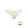 Brazilian women's panty in organic cotton organic cotton colors white grey and black 1447 - Yes you are