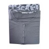 Couleurs de coton Pijama courtes pour femmes Ortensia gris bleu P3126 - Jadea