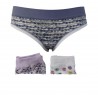 Confection 6 boxers woman cotton fantasy assorted colors - Lovely Girl