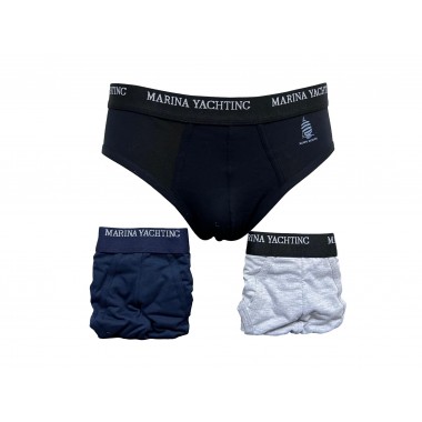 Pack 6 Couleurs de coton pour hommes MY133 E - Marina Yachting