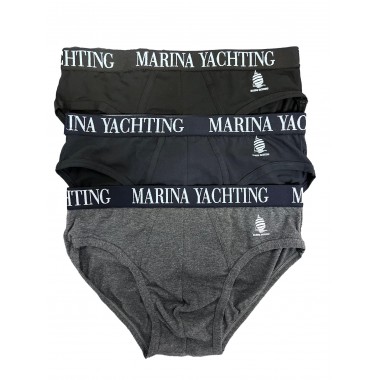 Confezione 6 Slip uomo cotone colori assortiti MY39 - Marina Yachting