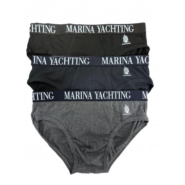 Pack 6 Herren Baumwolle sortierte Farben MY39 - Marina Yachting