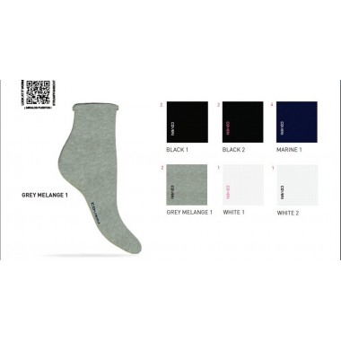 Packaging 12 pairs Women's Court Socks - ENRICO COVERI