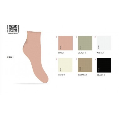 Packaging 12 pairs Women's Court Socks - ENRICO COVERI