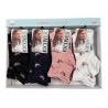 Emballage 12 paires Chaussettes courtes pour femmes URBAN - ENRICO COVERI