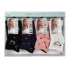 Emballage 12 paires Chaussettes courtes pour femmes URBAN - ENRICO COVERI