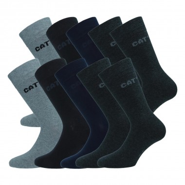 Multipack 5 pares de medias cortas hombre CATX0005 SET 5 PEZZI - CAT