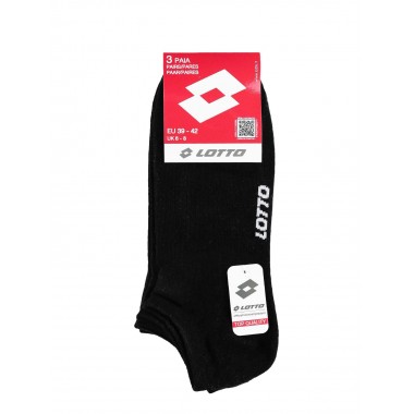 Multipack 3 calcetines hombres de zapatilla N_TONI SET 3 PZ - LOTTO