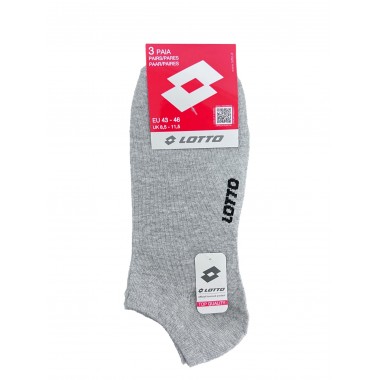 Multipack 3 Socken Sneaker Männer N_TONI SET 3 PZ - LOTTO