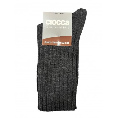 Confezione 6 paia Calze Lunghe Uomo Lana Merino 505 - CIOCCA