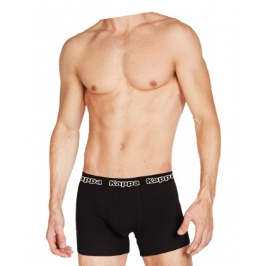 Pack of 6 Men's Bi-elastic Cotton Boxer Shorts K1211- KAPPA