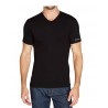 Men's T-Shirt Neck V Short Sleeve Cotton Pettinato K1315 - KAPPA