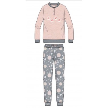 Pyjamas pour femmes Serafino Punto Milano 24D25009 - KISSIMO