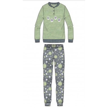 Pyjamas pour femmes Serafino Punto Milano 24D25009 - KISSIMO