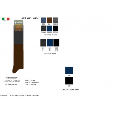 Lote de 12 pares de calcetines largos de algodón térmico elástico para hombre talla única colores surtidos negro azul y antracit