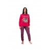 Pijama navideño de mujer en algodón interlock 24D90851 - KISSIMO