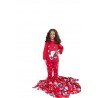 Christmas pajamas for girls in interlock cotton 24D90452 - KISSIMO