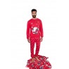 Men's Christmas pyjamas in cotton interlock 24U00852 - KISSIMO