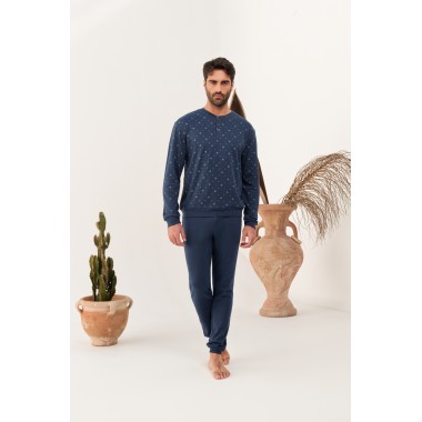 Herren Pyjamas aus Baumwolle 24U00003 -Ja- KISSIMO