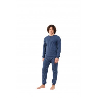 Herren Pyjamas aus Baumwolle 24U00004 -Ja- KISSIMO