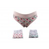 Packaging 6 women's boxer cotton assorted colors 6023D - LOVELYGIRL