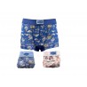 Packaging 6 baby boxer cotton assorted colors U3750F - GASOLINO