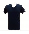 3 T-Shirt Herren Baumwolle V-Color Schwarz PC Sevilla - Pierre Cardin