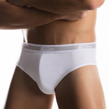 Confezione 3 scatole con 2 Slip uomo in cotone bianco nero e assortito 2383 - Cotonella